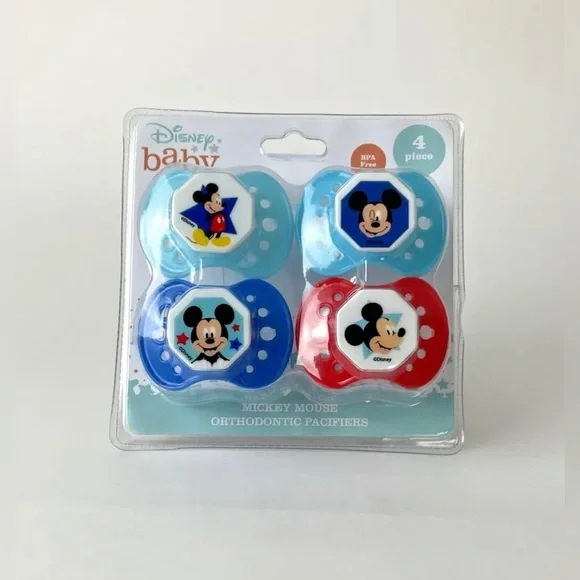 Disney Other Disney Baby Mickey Mouse Orthodontic Pacifiers